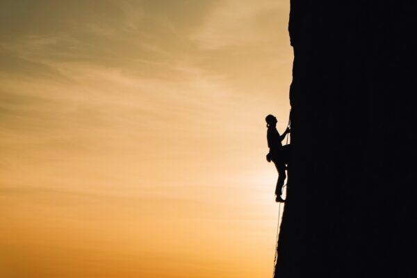 Man climbing